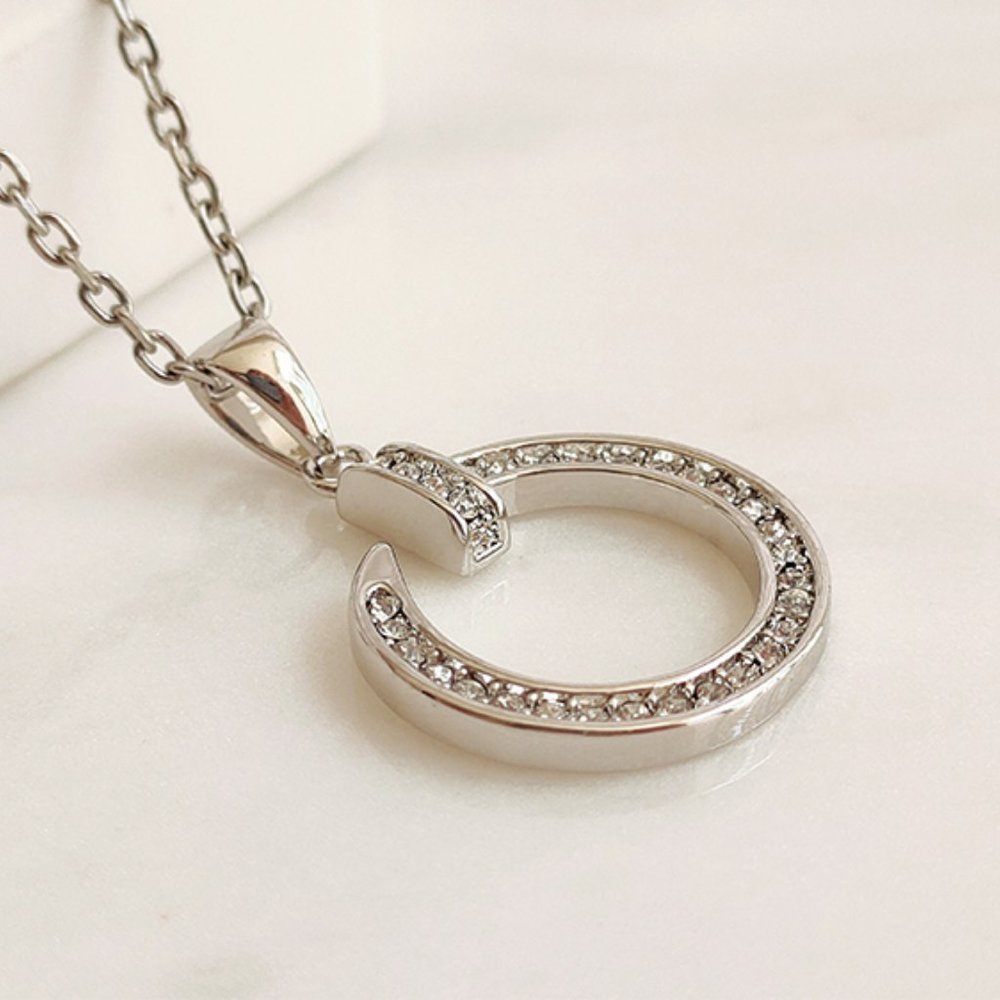 New! Nail Pendant Necklace 18K Gold Plated - Picture 9 of 12